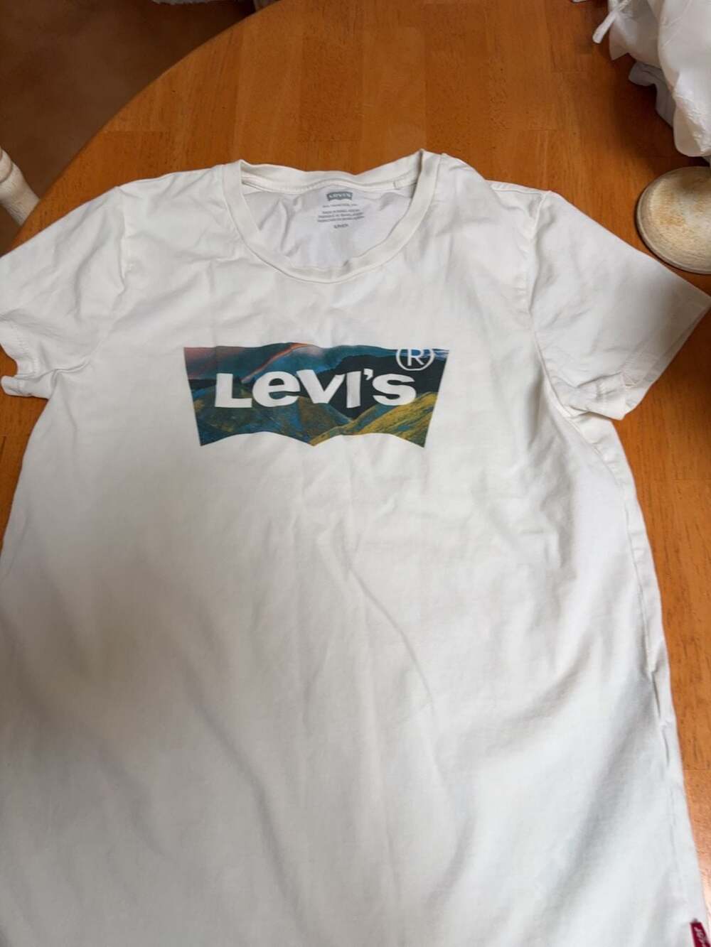 Levi's Graphic Logo T-Shirt Off White